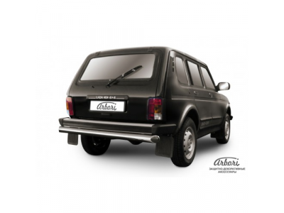 Защита заднего бампера Arbori d76 LADA Niva удл. (21213) 1993- от ARBORI Защита заднего бампера Arbori d76 LADA Niva удл. (21213) 1993-