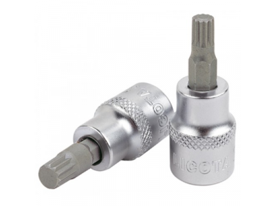 Головка торцевая с вставкой spline 1/2" M16 L=55мм от LICOTA Головка торцевая с вставкой spline 1/2" M16 L=55мм