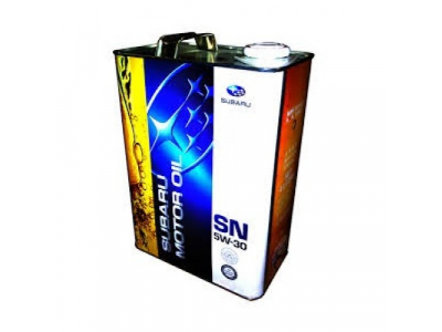 SUBARU 5W-30 SN (4л) масло моторное для бензиновых двигателей от Subaru SUBARU 5W-30 SN (4л) масло моторное для бензиновых двигателей