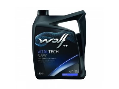 Моторное масло WOLF VITALTECH 5W50 5L от WOLF Моторное масло WOLF VITALTECH 5W50 5L