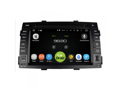 Штатная магнитола CarDroid RD-2302D для KIA Sorento 2, 2009 DSP от ROXIMO Штатная магнитола CarDroid RD-2302D для KIA Sorento 2, 2009 DSP